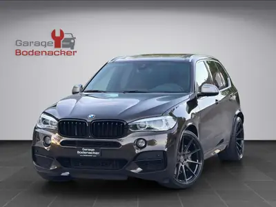 BMW X5 xDrive M50d — SUV 7 places, 381 ch diesel, M Sport et basses suspensions — exterior view
