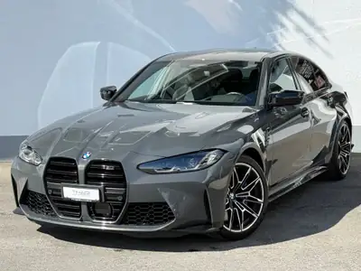 BMW M3 Competition 2022 — Berline sportive 510 ch, 38'000 km, impeccable — côté