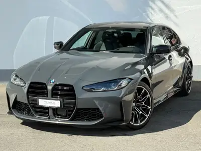 BMW M3 Competition 2022 — Berline sportive 510 ch, 38'000 km, impeccable — vue extérieure