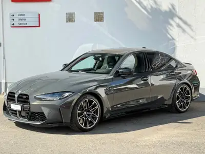 BMW M3 Competition 2022 — Berline sportive 510 ch, 38'000 km, impeccable — tableau de bord