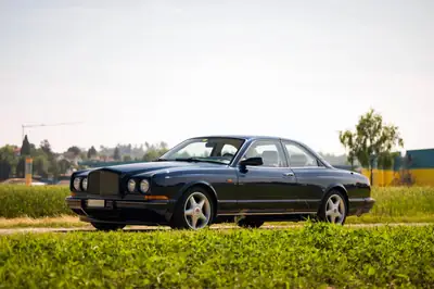 Bentley Continental R 1997 — Coupé sportif de prestige, motorisation 6.8L biturbo, version européenne rare — Miniatur 7