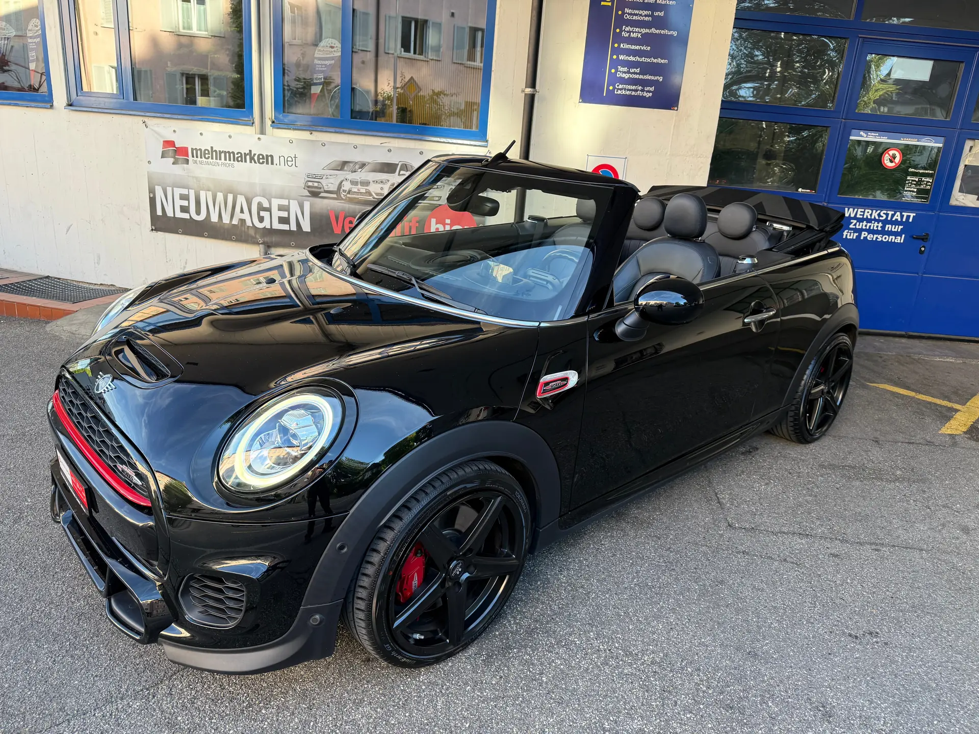 MINI Cabrio Cooper John Cooper Works — Cabriolet sportif, 231 ch, 65'000 km seulement