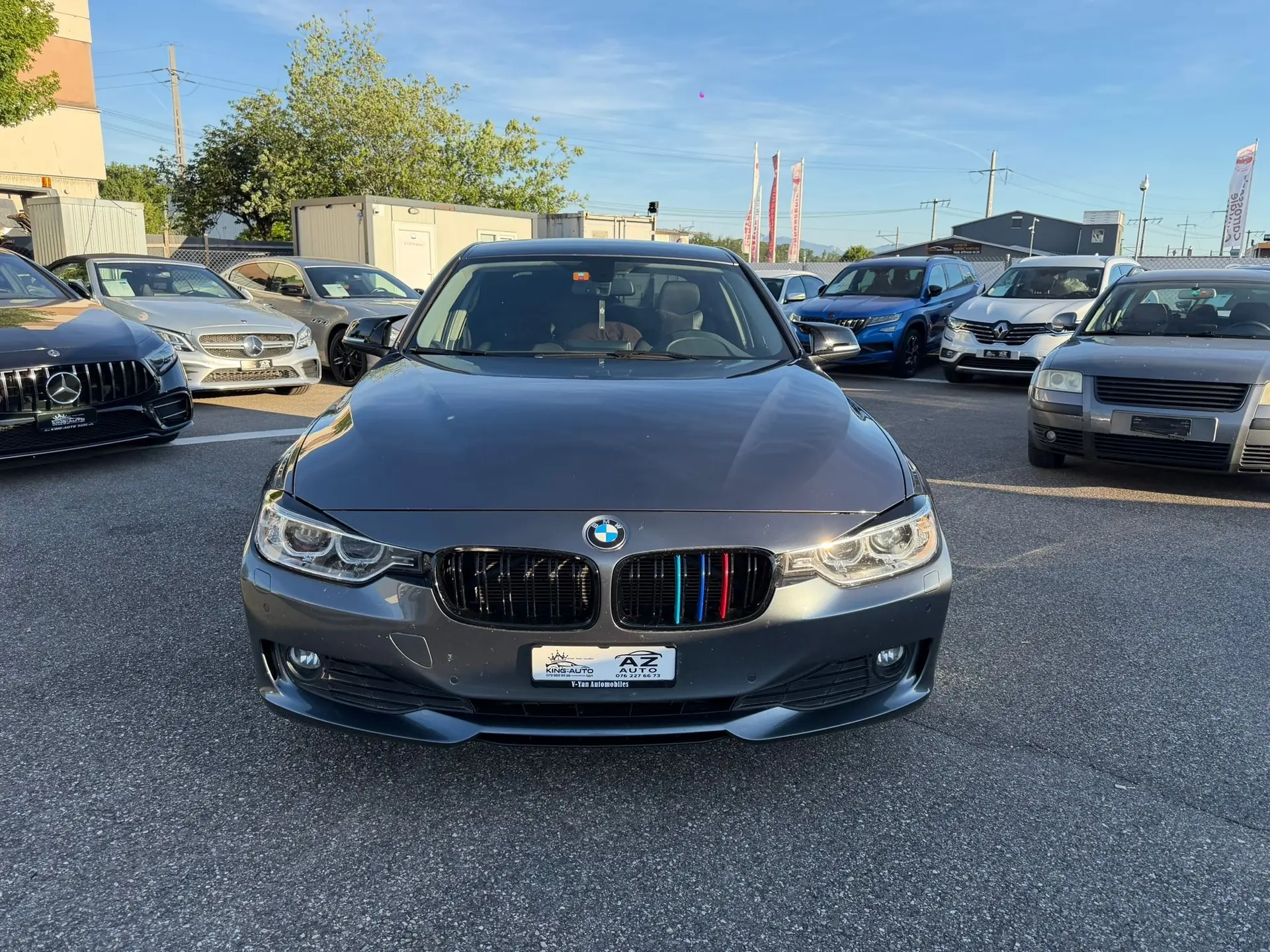 BMW 318d Steptronic — Berline diesel efficace, 169'000 km, garantie 2 ans — Außenansicht