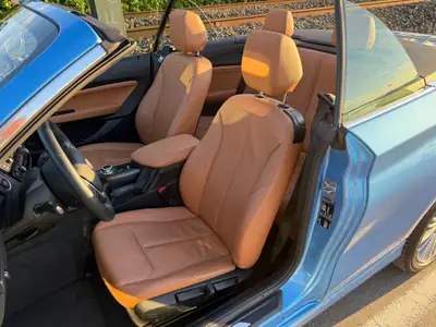 BMW 220d Cabrio Luxury Line — Décapotable diesel, entretien récent, sans sinistre — Miniatura 11