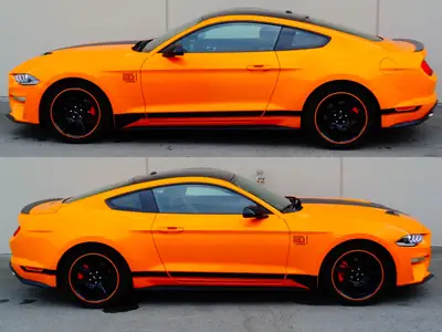 Ford Mustang Fastback 2.3 Mach-1 — Légende américaine, 320 ch, transmission automatique — cruscotto