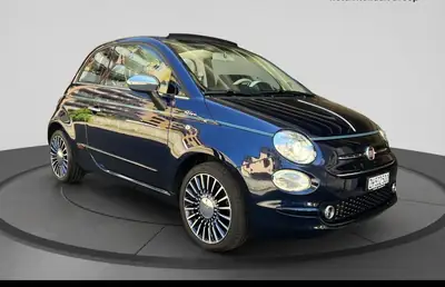 Fiat 500 0.9 TwinAir Riva — Cabriolet électrique, édition limitée, véhicule d'exception — vue extérieure