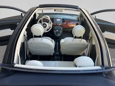 Fiat 500 0.9 TwinAir Riva — Cabriolet électrique, édition limitée, véhicule d'exception — tableau de bord
