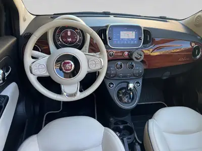 Fiat 500 0.9 TwinAir Riva — Cabriolet électrique, édition limitée, véhicule d'exception — intérieur