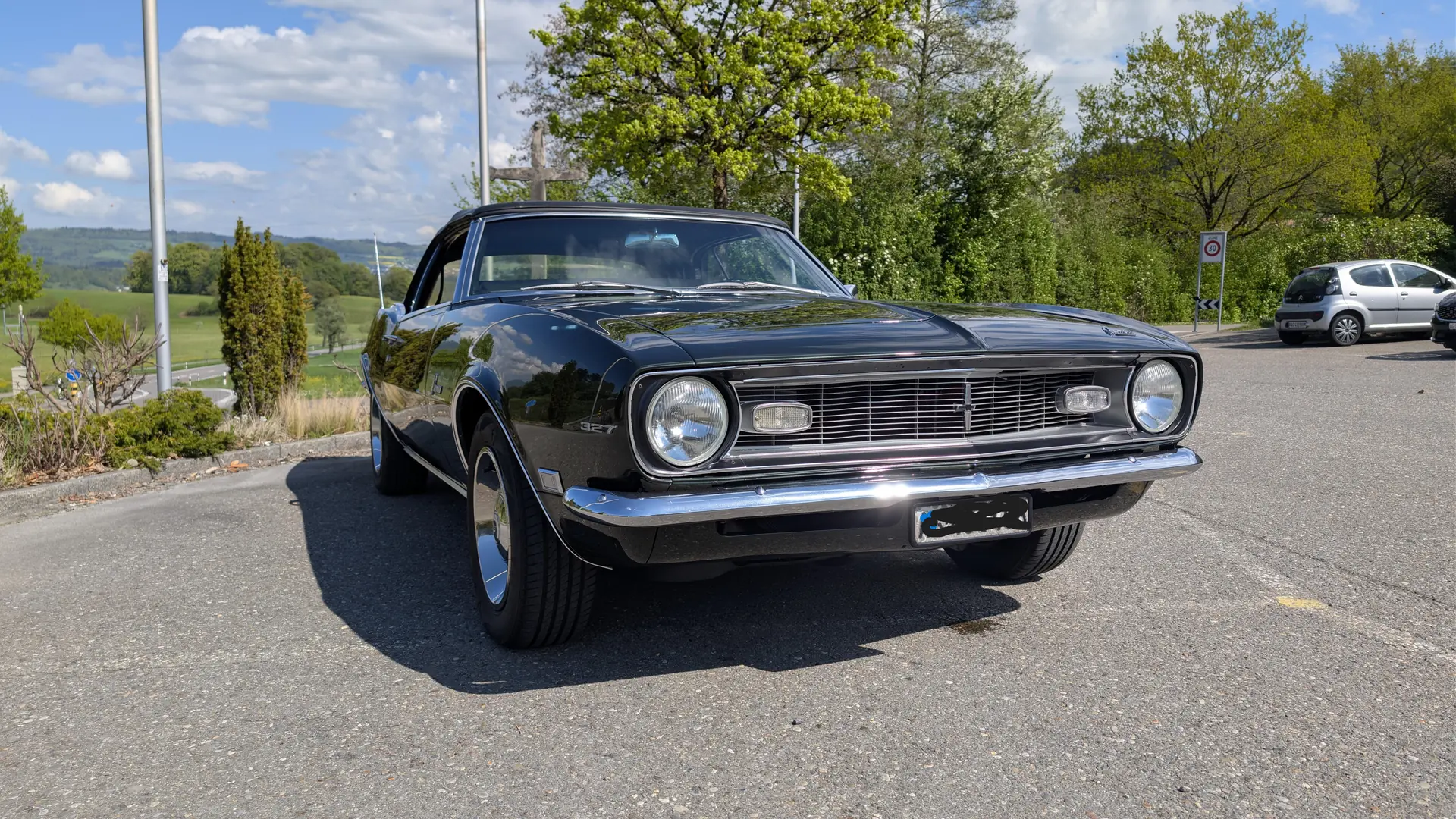 Chevrolet Camaro 1968 — Cabriolet mythique, moteur V8 puissant, 46'000 km