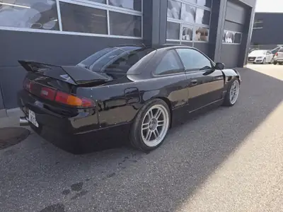 Nissan 200 SX 2.0 16V — Coupé sportif Rocketbunny Widebody, préparation Street & Track — arrière
