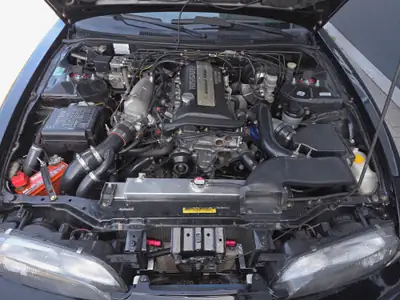 Nissan 200 SX 2.0 16V — Coupé sportif Rocketbunny Widebody, préparation Street & Track — détail