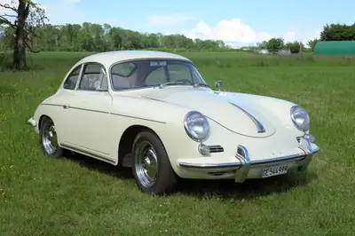 Porsche 356 B (T5) 1961 — Légende des routes, exemplaire préservé à faible kilométrage — fianco