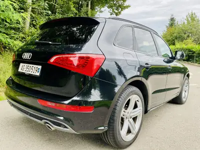 Audi Q5 3.0 V6 TDI Quattro — SUV premium diesel, sans accident, 8 pneus — intérieur