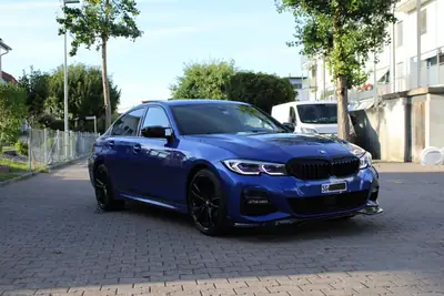 BMW 320d xDrive M Sport — Diesel hybride mild, 87000 km, traction intégrale — vue extérieure
