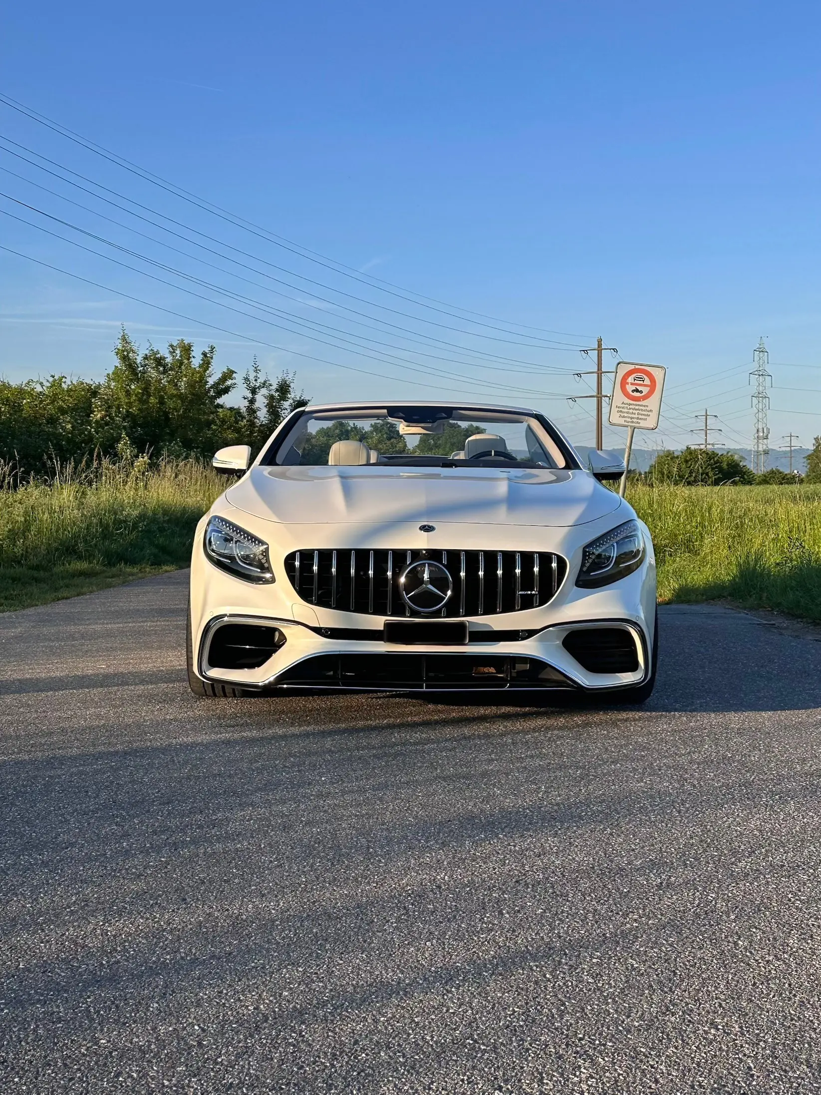 Mercedes-Benz S 63 AMG Cabriolet — 612 ch, 4MATIC+, blanc métallisé 2020