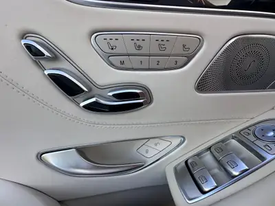 Mercedes-Benz S 63 AMG Cabriolet — 612 ch, 4MATIC+, blanc métallisé 2020 — Miniature 10
