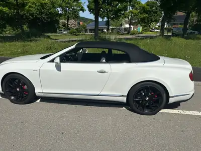 Bentley Continental 4.0 V8 S — Cabriolet luxe, 25'000 km, sans sinistre — côté