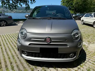 Fiat 500 1.0 Hybrid Sport — Citadine urbaine écologique avec toit panoramique — Innenraum