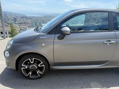 Fiat 500 1.0 Hybrid Sport — Citadine urbaine écologique avec toit panoramique — Miniatur 10