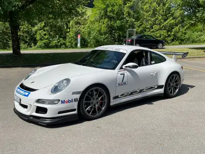 Porsche 911 3.6 GT3 RS 2008 — Le mythe des routes suisses, 414 ch de pur plaisir — Außenansicht