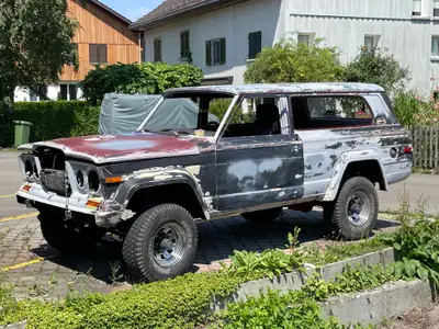 Jeep Cherokee 1982 — Légende tout-terrain avec 46 000 km, automata fiable — Miniatura 15