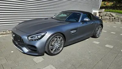 Mercedes-AMG GT Cabriolet — Roadster haute performance, 19 320 km, finition Mattlack — arrière