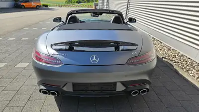 Mercedes-AMG GT Cabriolet — Roadster haute performance, 19 320 km, finition Mattlack — Miniature 10