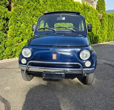 FIAT 500 1972 — Icône vintage de charme italien, pneus neufs — vista esterna
