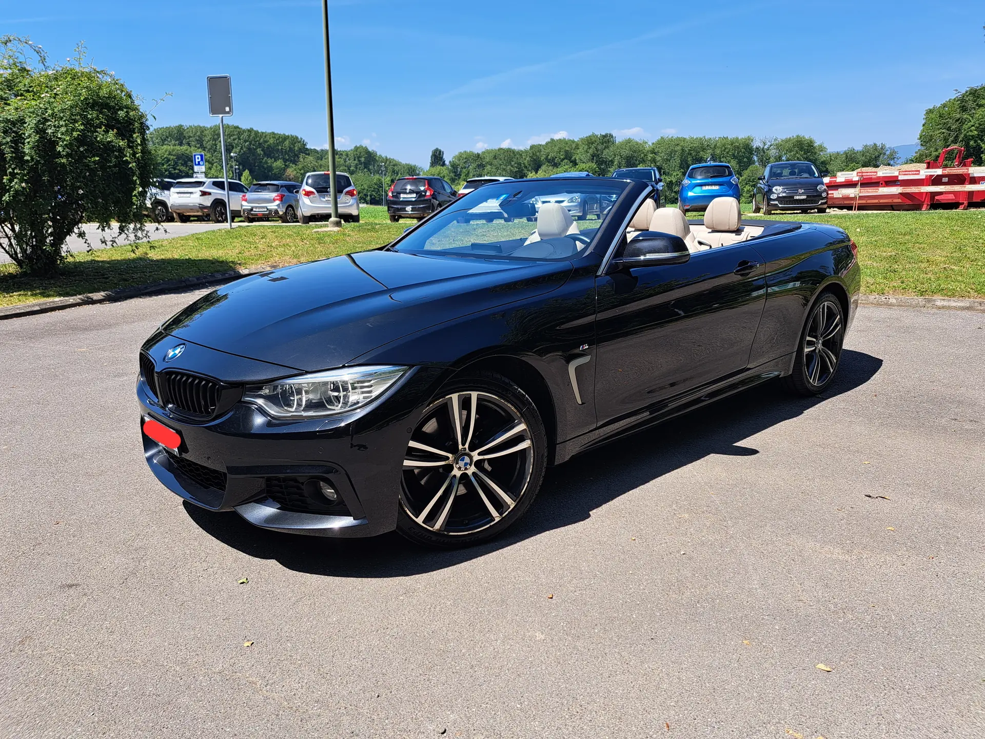 BMW 430i xDrive Cabriolet M Sport — Décapotable sportive, traction intégrale, 123'000 km — vista esterna