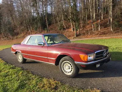 Mercedes-Benz SLC 280 — Chef-d'œuvre des années 1980, 47 200 km seulement — exterior view