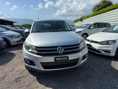 VW Tiguan 1.4 TSI Sport&Style 4Motion — SUV fiable, 4 roues motrices, sans accident — Seitenansicht