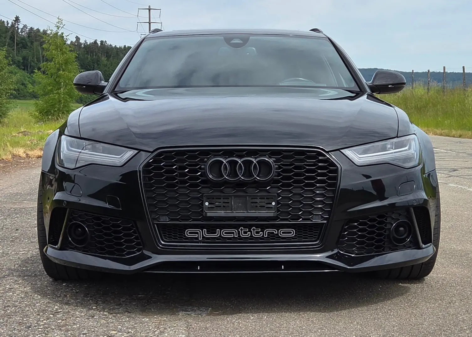 Audi RS6 Avant 4.0 V8 TFSI — Break haute performance 560 ch, black intégral