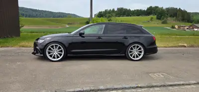 Audi RS6 Avant 4.0 V8 TFSI — Break haute performance 560 ch, black intégral — détail