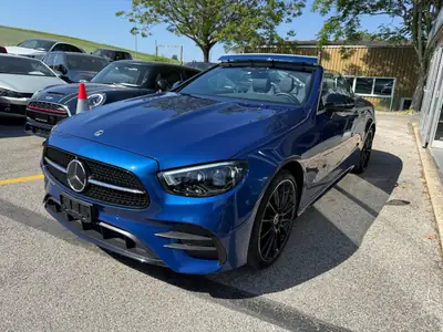 Mercedes-Benz E 200 Cabriolet 4Matic — Décapotable hybride luxe, seulement 7'300 km — vista posteriore