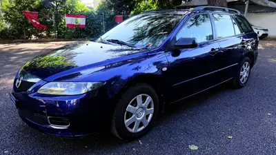 Mazda 6 2.0 CD 16V Confort — Break diesel fiable, première main, sans sinistre — vista posteriore