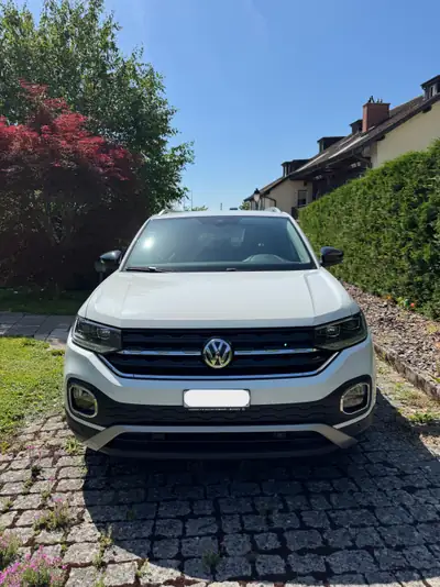 VW T-Cross 1.0 TSI 115 — SUV compact polyvalent, 66'000 km seulement — Seitenansicht