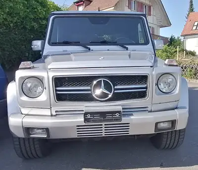 Mercedes-Benz G 55 AMG Lang — Le SUV de légende, 476 ch et transmission intégrale — fianco