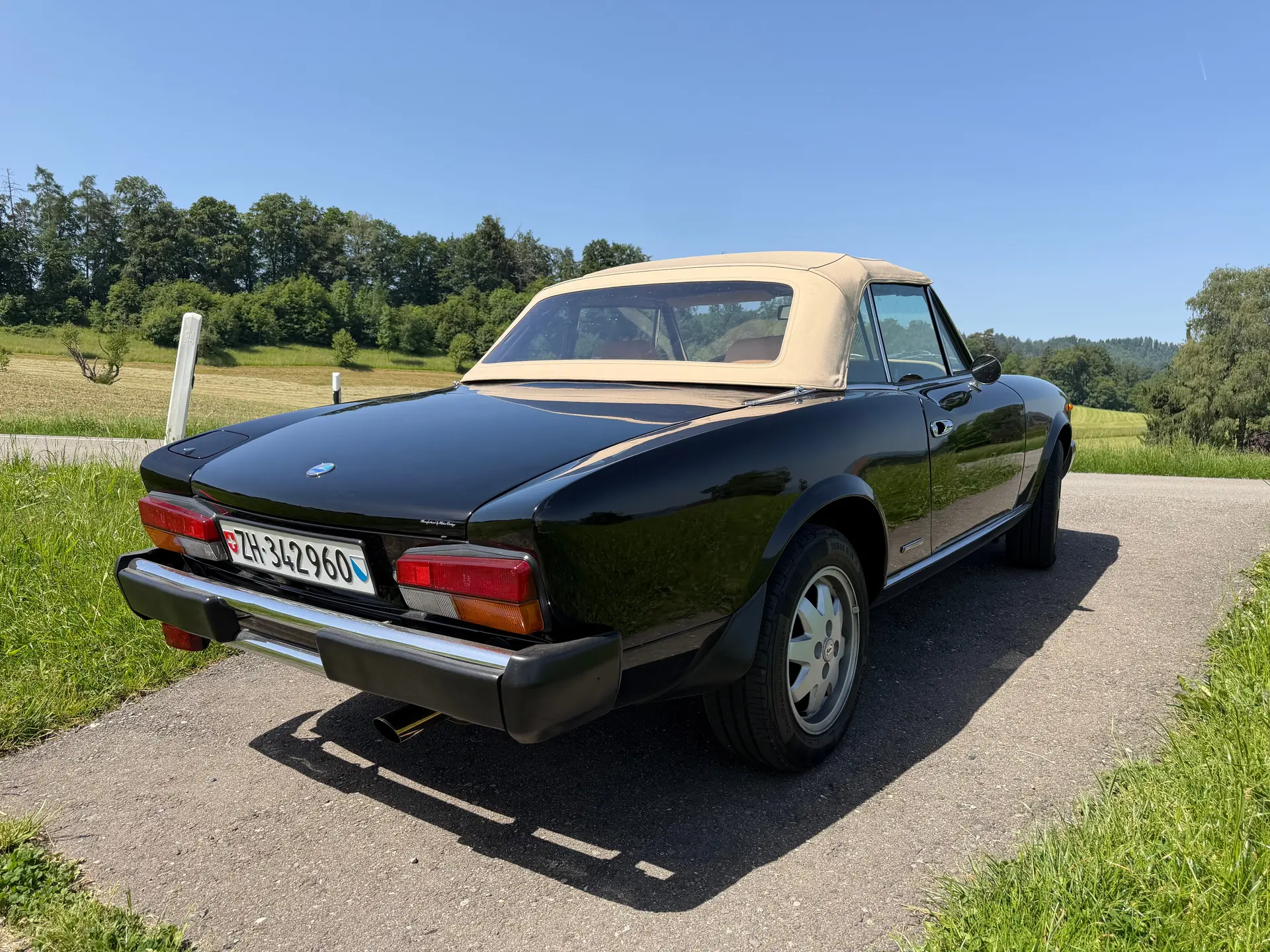 Fiat 124 Spider 1985 occasion Schönenberg — 2