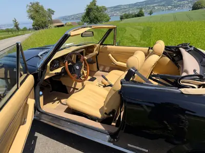 FIAT 124 Spider Europa Pininfarina 1985 — Cabriolet de légende, moteur 2.0L essence — Heckansicht