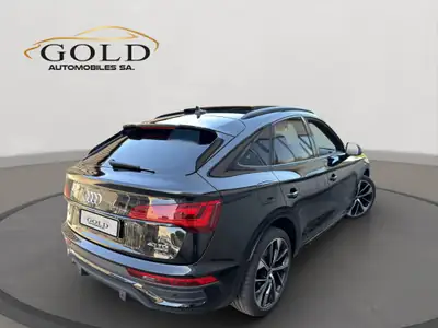 Audi Q5 Sportback 40 TDI S-Line Black Edition — SUV coupé premium, 87 000 km, quattro intégral — fianco