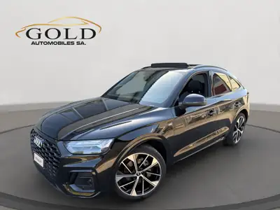 Audi Q5 Sportback 40 TDI S-Line Black Edition — SUV coupé premium, 87 000 km, quattro intégral — vista esterna