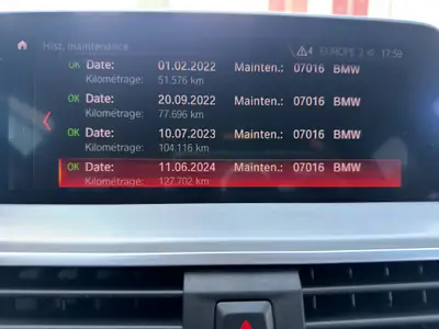 BMW X3 xDrive 48V 20d M Sport — SUV diesel hybride performant, entretien certifié — Armaturenbrett