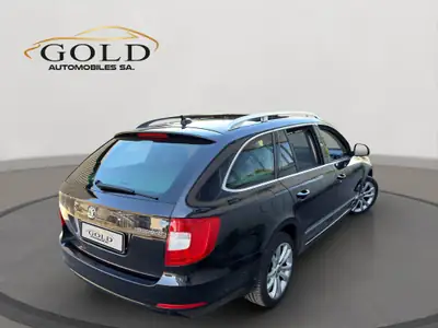 Skoda Superb Combi 1.8 TSI Elegance — Break spacieux, motorisation dynamique, impeccable — Seitenansicht