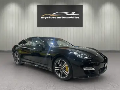 Porsche Panamera Turbo S 4.8 PDK 2012 — Berline sportive haute performance, 41 600 km — side view