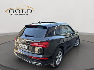 Audi Q5 40 TDI Sport S-Line Quattro — SUV premium diesel, toit panoramique, contrôle expert — Seitenansicht