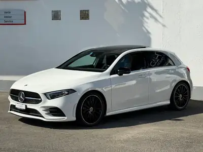 Mercedes-Benz A 200 AMG Line — Berline compacte premium, toit panoramique, entretien suivi — detail