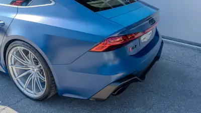 Audi RS7 4.0 V8 TFSI Performance — Berline sportive exclusive, 629 ch, Ascari Blau Matt — Thumbnail 11