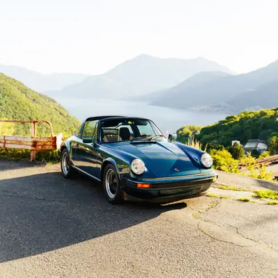 Porsche 911 SC Targa 1980 — Légende des années 80, Matching Numbers authentique — Heckansicht