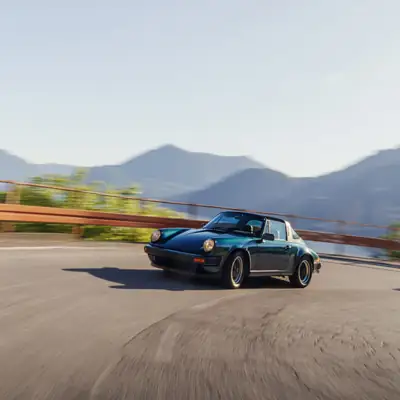 Porsche 911 SC Targa 1980 — Légende des années 80, Matching Numbers authentique — Miniatur 8