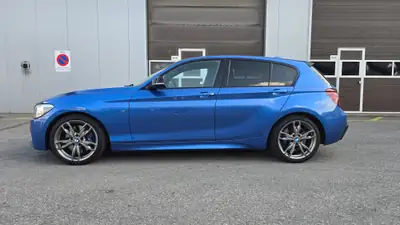 BMW M135i xDrive 2014 — Berline sportive 320 ch, transmission intégrale — Seitenansicht